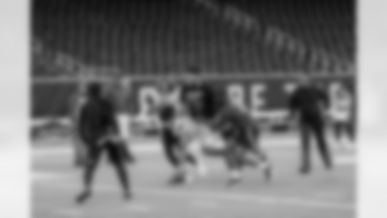 A Nov 18, 2022 image from the Turkey Bowl Event at NRG Stadium in Houston, TX.