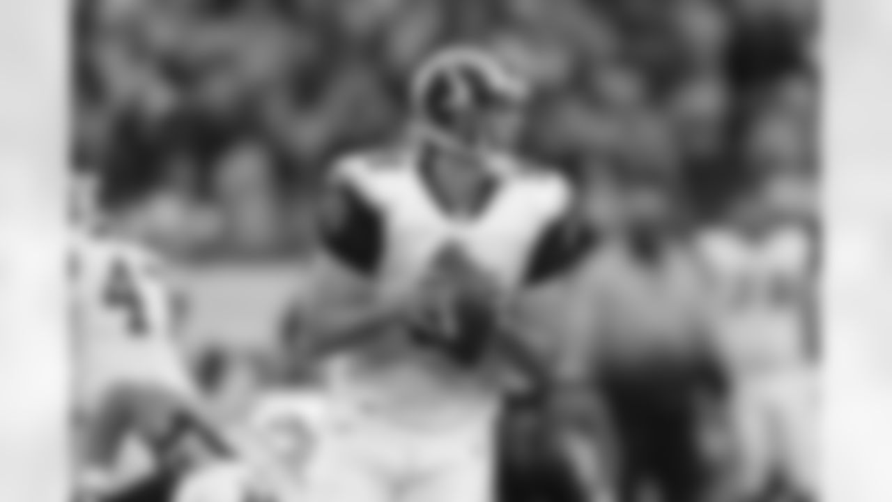 St. Louis Rams quarterback Keith Null passes against the Tennessee Titans in the second quarter of an NFL football game on Sunday, Dec. 13, 2009 in Nashville, Tenn. (AP Photo/Wade Payne)