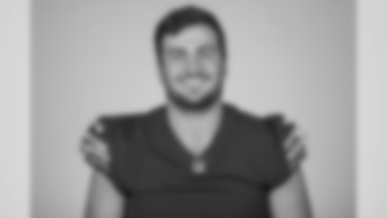 This is a 2018 photo of Hroniss Grasu of the Chicago Bears NFL football team. This image reflects the Chicago Bears active roster as of Monday, April 16, 2018 when this image was taken. (AP Photo)