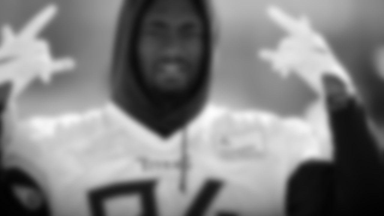 NASHVILLE, TN - JANUARY 07, 2020 - Wide receiver Corey Davis #84 of the Tennessee Titans during practice at Saint Thomas Sports Park in Nashville, TN. Photo By Donald Page/Tennessee Titans