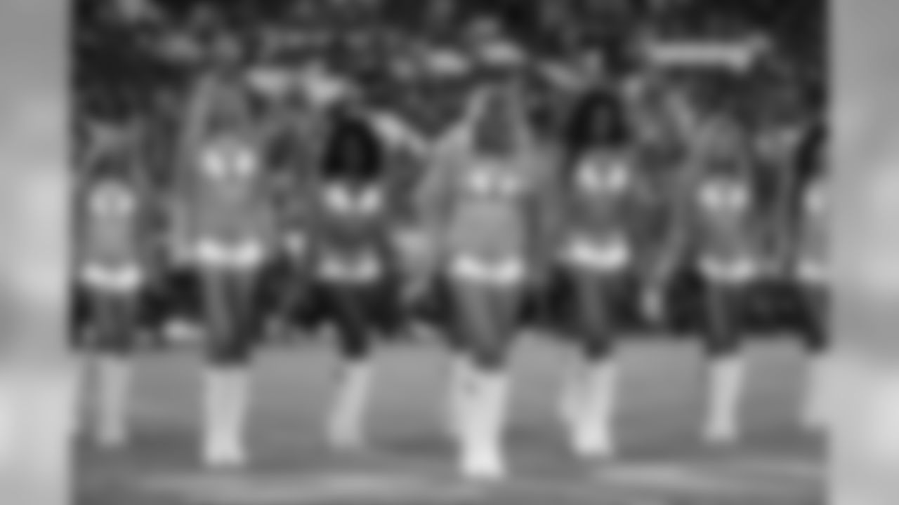 Tennessee Titans cheerleaders perform in the first half of a preseason NFL football game between the Titans and the Minnesota Vikings Thursday, Aug. 30, 2018, in Nashville, Tenn. (AP Photo/James Kenney)