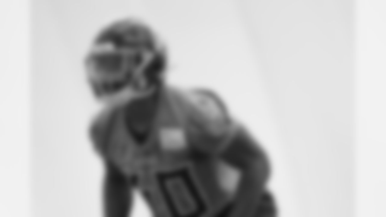 NASHVILLE, TN - AUGUST 21, 2019 - Linebacker Quart'e Sapp #40 of the Tennessee Titans during practice in the bubble at Saint Thomas Sports Park in Nashville, TN. Photo By Donald Page/Tennessee Titans