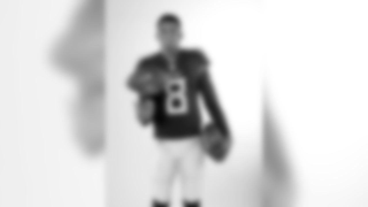 Tennessee Titans quarterback Marcus Mariota poses June 11, 2018, in Nashville, Tenn. (AP Photo/Mark Humphrey)