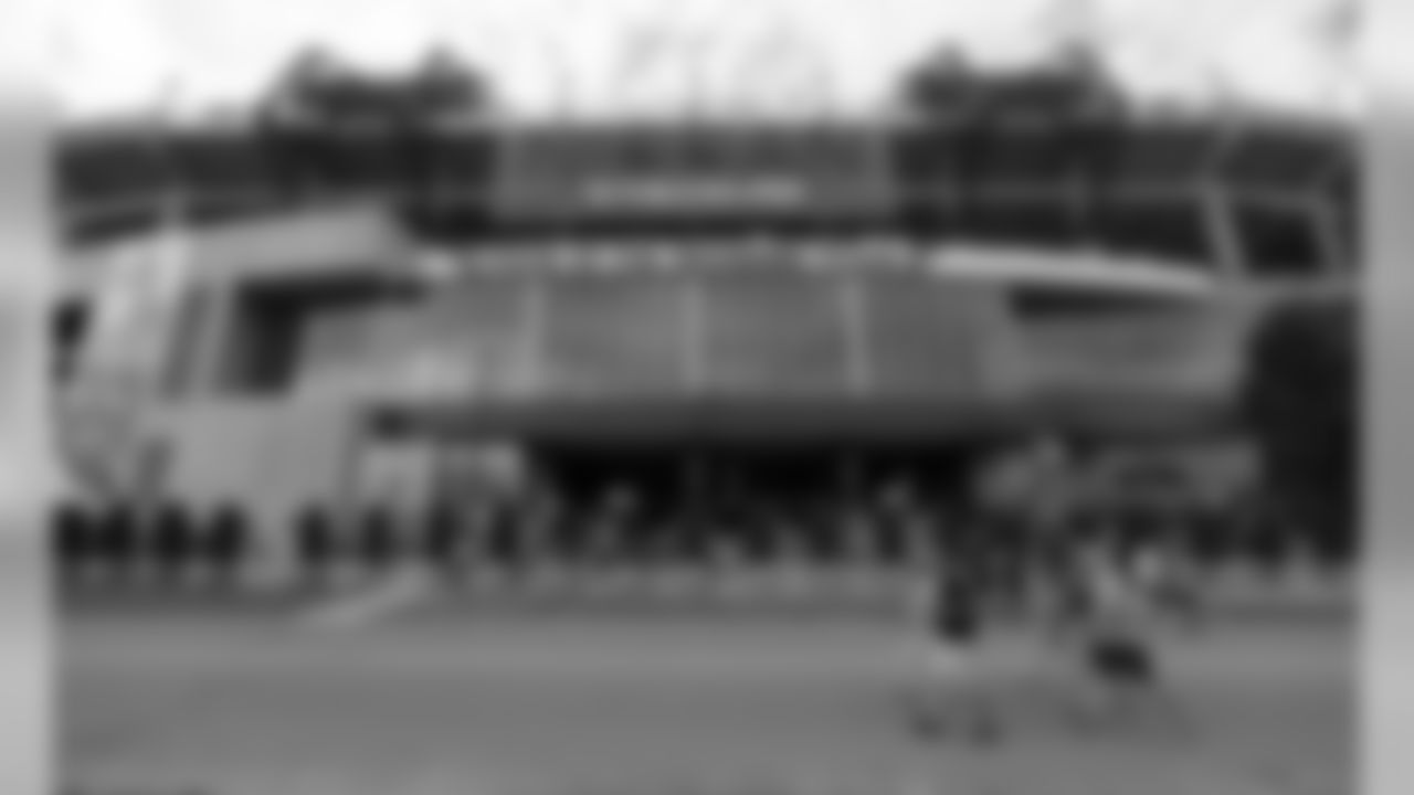 Fans arrive at Nissan Stadium before an NFL football game between the Tennessee Titans and the Houston Texans Sunday, Sept. 16, 2018, in Nashville, Tenn. (AP Photo/James Kenney)