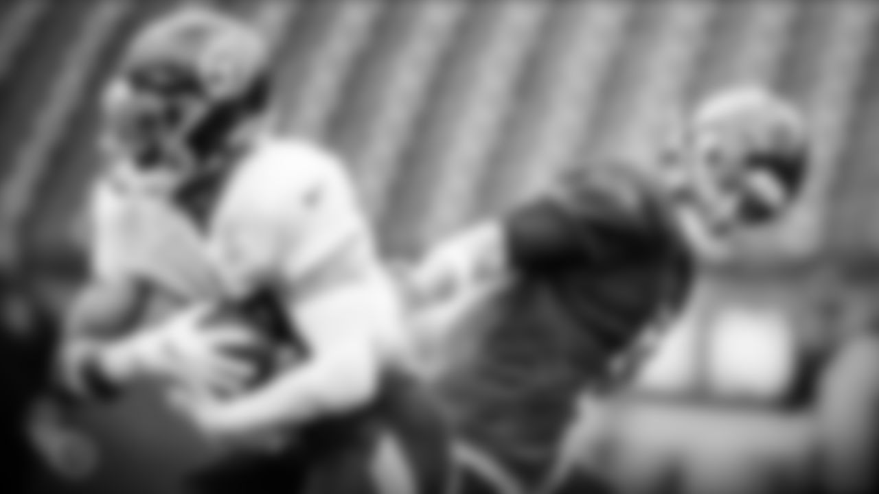 NASHVILLE, TN - AUGUST 21, 2020 - Quarterback Logan Woodside #5 of the Tennessee Titans during practice at Nissan Stadium in Nashville, TN. Photo By Donald Page/Tennessee Titans