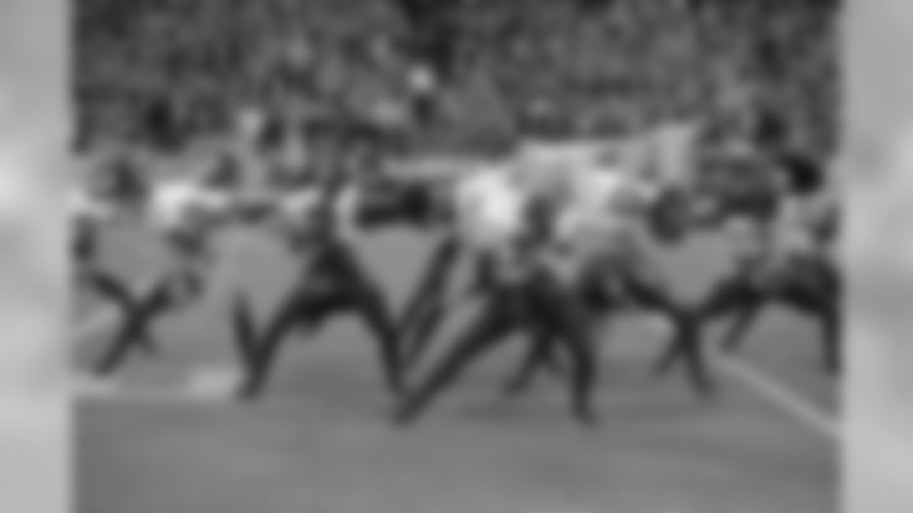 The Tennessee Titans cheerleaders perform during the first half of an NFL football game against the Jacksonville Jaguars, Thursday, Dec. 6, 2018, in Nashville, Tenn. (AP Photo/James Kenney)
