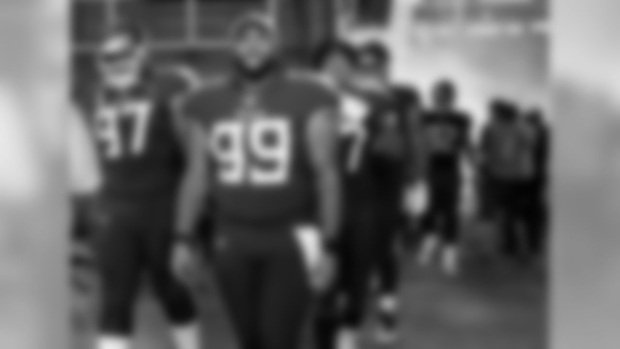 Tennessee Titans defensive tackle Jurrell Casey (99) waits to take the field before a preseason NFL football game against the Minnesota Vikings Thursday, Aug. 30, 2018, in Nashville, Tenn. (AP Photo/James Kenney)