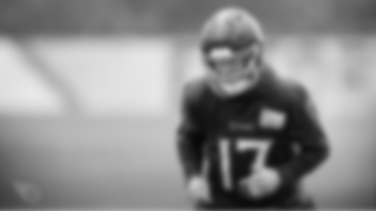 NASHVILLE, TN - NOVEMBER 07, 2019 -Quarterback Ryan Tannehill #17 of the Tennessee Titans during practice at Saint Thomas Sports Park in Nashville, TN. Photo By Donald Page/Tennessee Titans