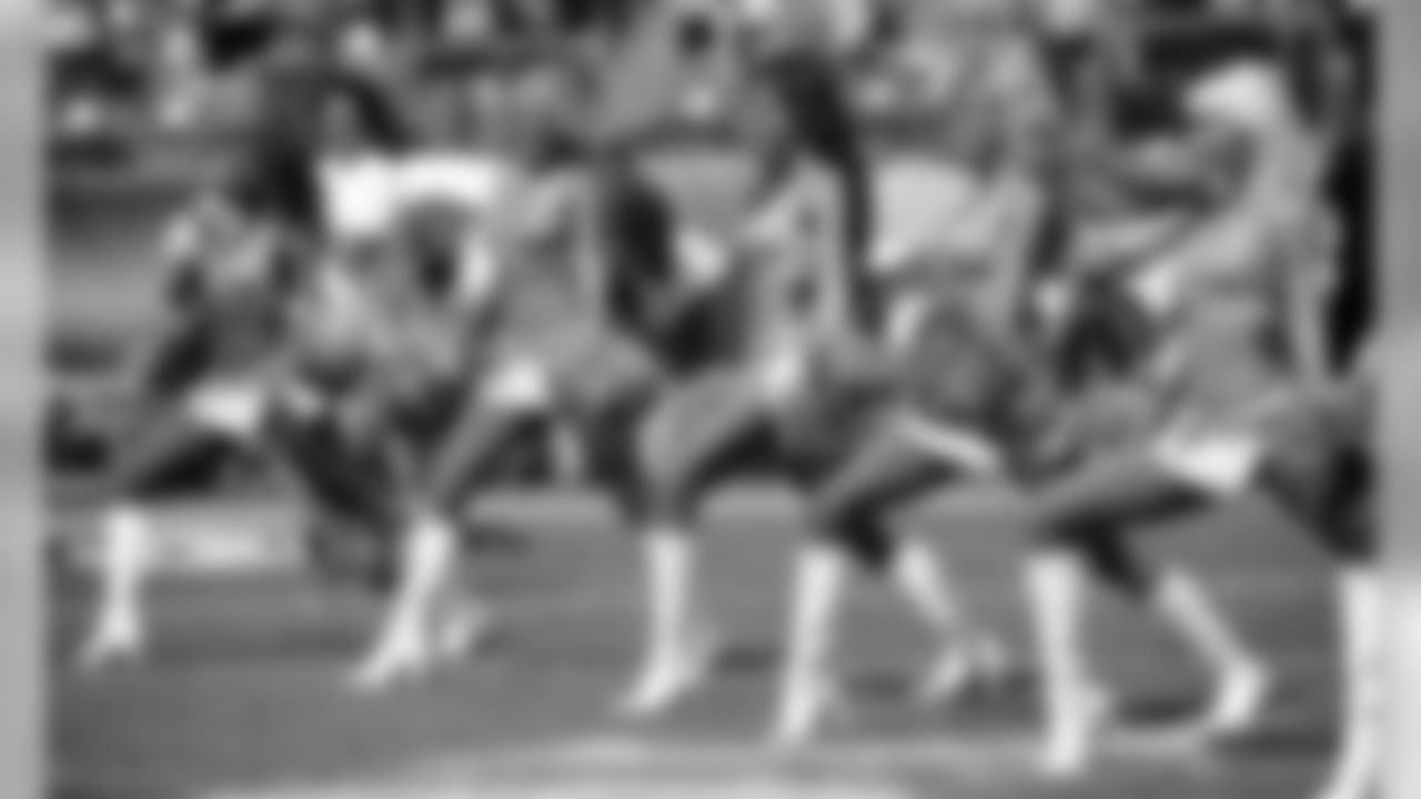 Tennessee Titans cheerleaders perform during a game between the Titans and the Pittsburgh Steelers in the first quarter of an NFL football game on Sunday, Sept. 19, 2010, in Nashville, Tenn. (AP Photo/John Russell)