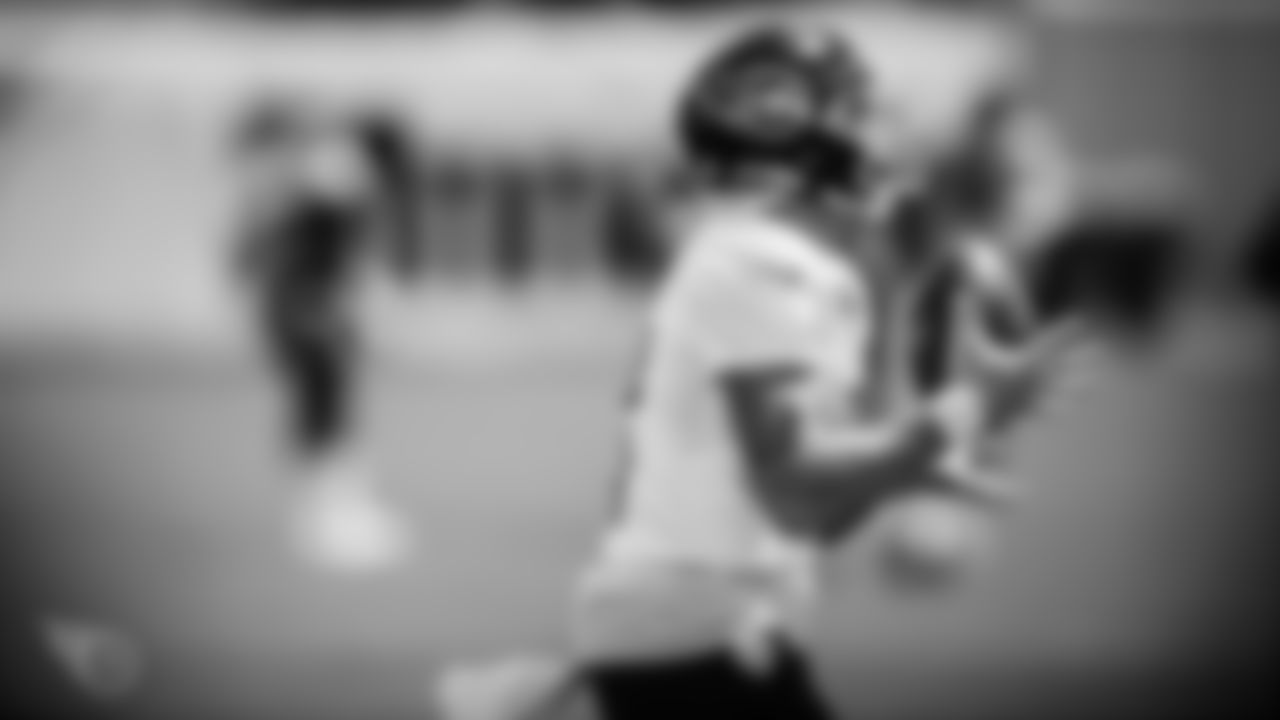 NASHVILLE, TN - AUGUST 23, 2020 - Wide receiver Mason Kinsey #18 of the Tennessee Titans during practice at Saint Thomas Sports Park in Nashville, TN. Photo By Donald Page/Tennessee Titans