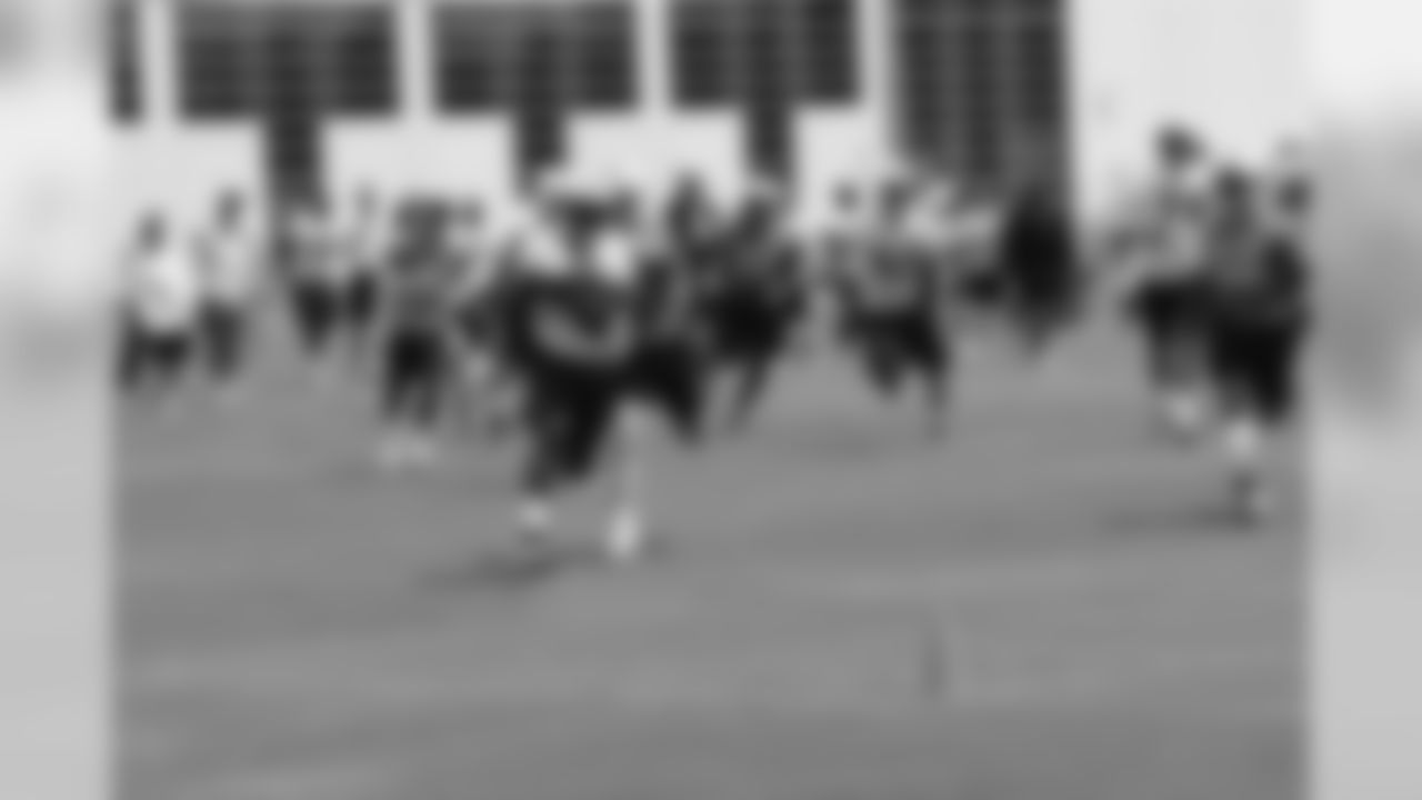 Titans players take part in an OTA (organized training activity) on Tuesday, June 15, 2010 at Baptist Sports Park in Nashville, Tenn.