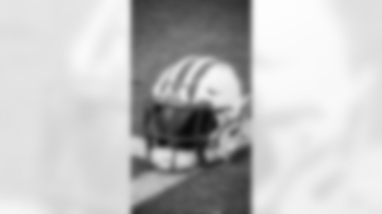 Oilers Helmet during practice at the Ascension Saint Thomas Sports Park on October 11, 2023 in Nashville, TN. Photo By Donald Page/Tennessee Titans