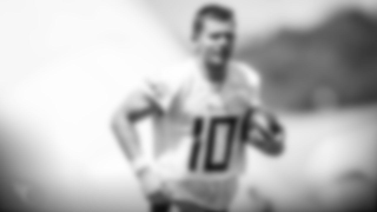 NASHVILLE, TN - AUGUST 23, 2020 - Wide receiver Adam Humphries #10 of the Tennessee Titans during practice at Saint Thomas Sports Park in Nashville, TN. Photo By Donald Page/Tennessee Titans