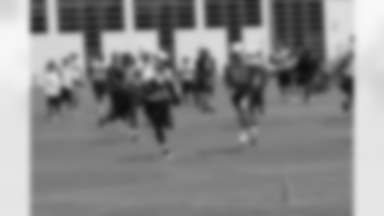 Titans players take part in an OTA (organized training activity) on Tuesday, June 15, 2010 at Baptist Sports Park in Nashville, Tenn.