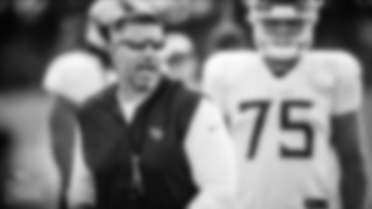 Head coach Mike Vrabel of the Tennessee Titans during practice at Saint Thomas Sports Park on OCTOBER 14, 2021 in Nashville, TN. Photo By Donald Page/Tennessee Titans