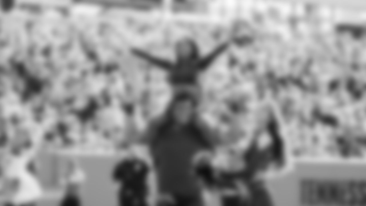 Tennessee Titans Cheerleaders during the game between the Tennessee Titans and the Indianapolis Colts at Nissan Stadium on October 23, 2022 in Nashville, TN. Photo By \3045016/Tennessee Titans