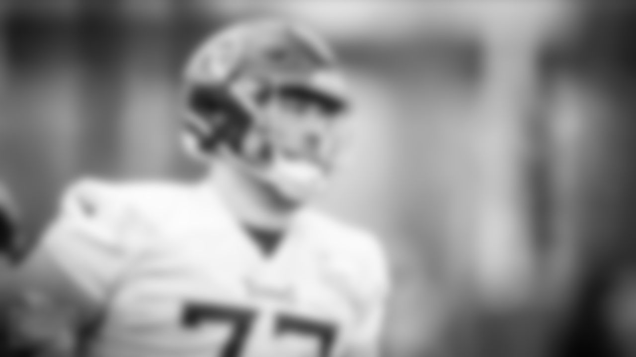 Paul Adams during practice at Saint Thomas Sports Park on DECEMBER 30, 2021 in Nashville, TN. Photo By Donald Page/Tennessee Titans