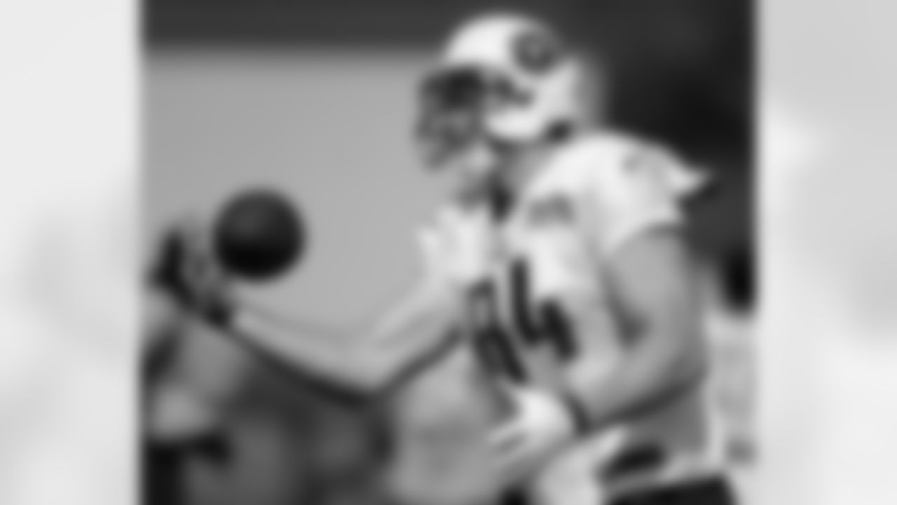 The Titans selected tight end Taylor Thompson in the fifth round of the 2012 NFL Draft.