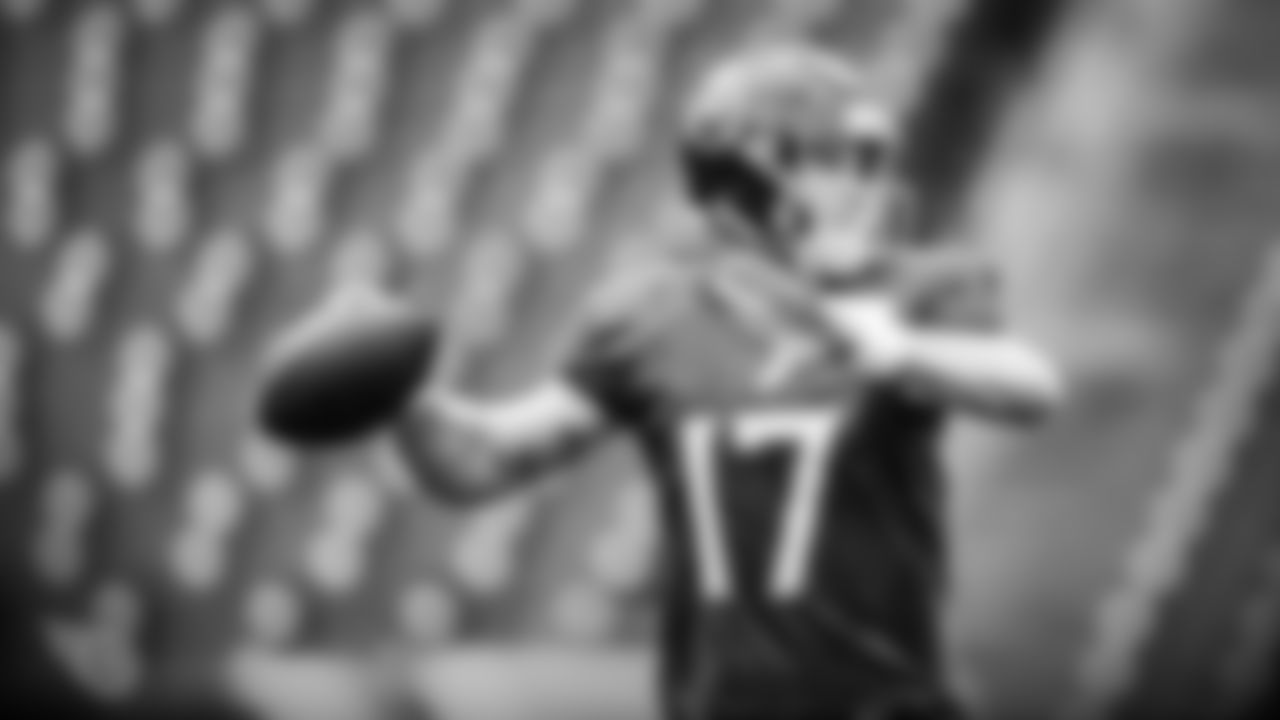 NASHVILLE, TN - AUGUST 21, 2020 - Quarterback Ryan Tannehill #17 of the Tennessee Titans during practice at Nissan Stadium in Nashville, TN. Photo By Donald Page/Tennessee Titans