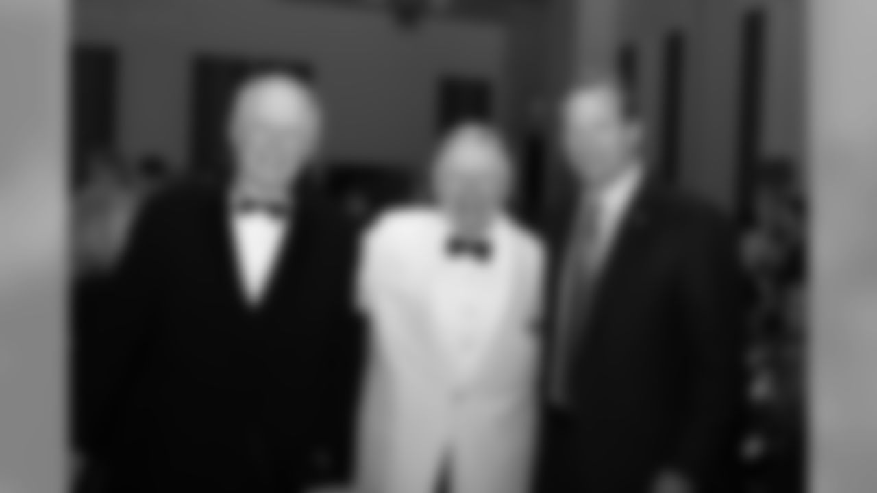 Mr. Adams is joined by former Nashville Mayor Phil Bredesen and NFL commissioner Roger Goodell.