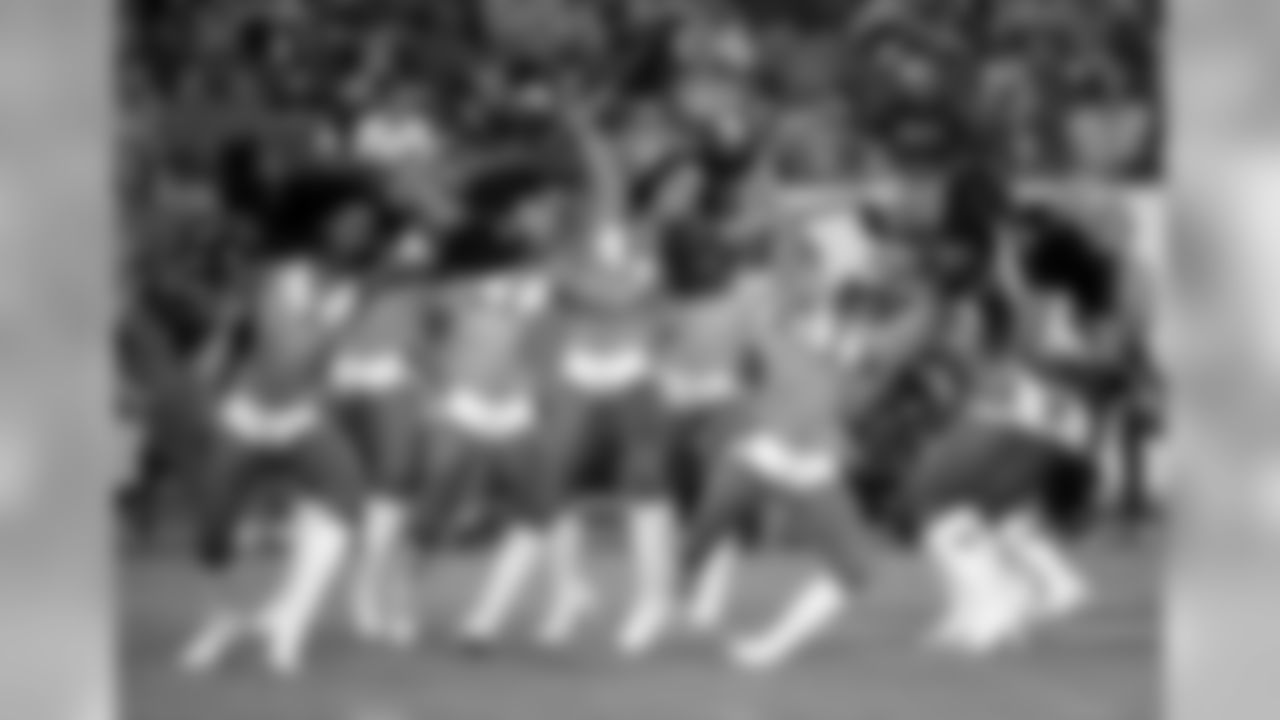 Tennessee Titans cheerleaders perform in the first half of a preseason NFL football game between the Titans and the Tampa Bay Buccaneers Sunday, Aug. 19, 2018, in Nashville, Tenn. (AP Photo/James Kenney)