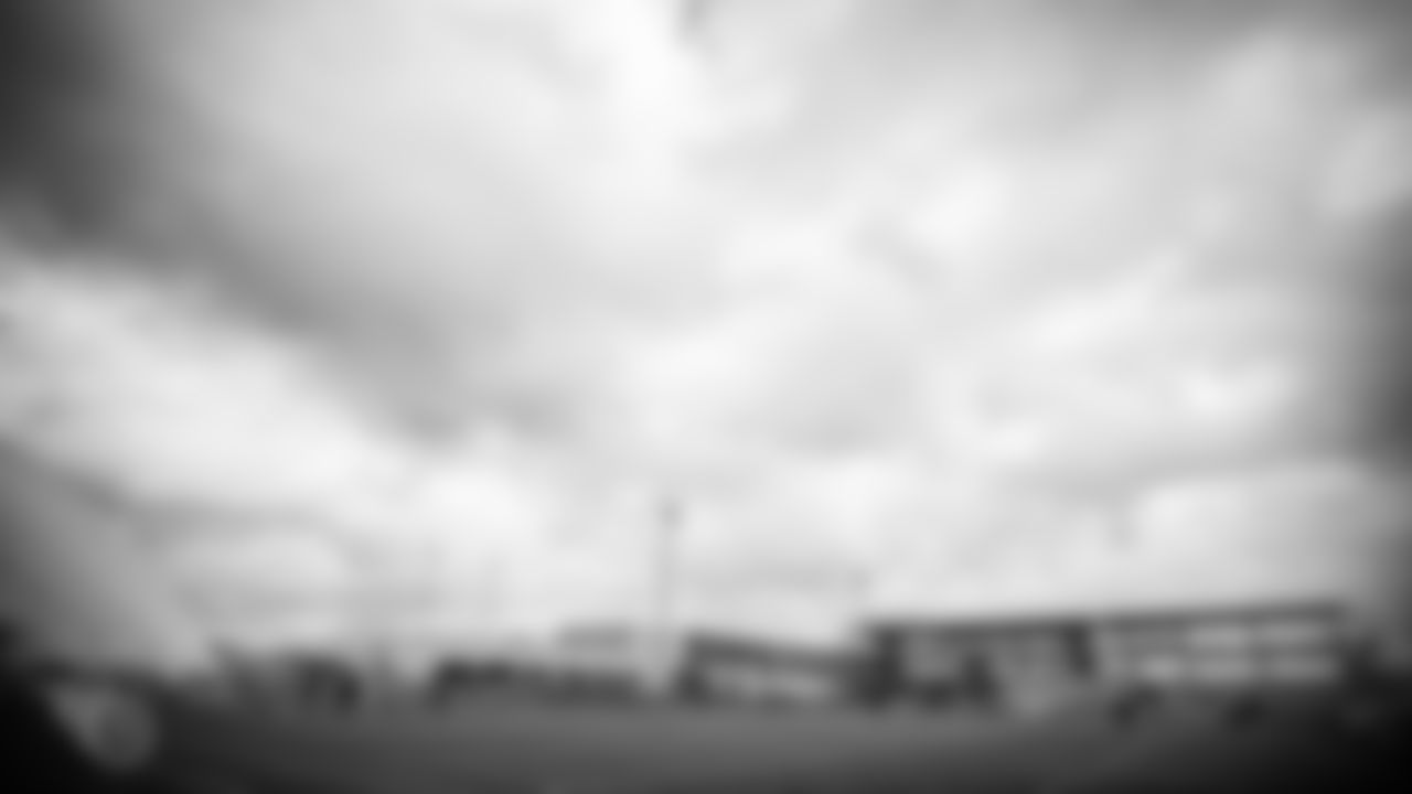 NASHVILLE, TN - AUGUST 28, 2020 - Clouds overhead during practice at Saint Thomas Sports Park in Nashville, TN. Photo By Donald Page/Tennessee Titans