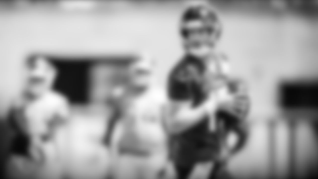 NASHVILLE, TN - AUGUST 23, 2020 - Quarterback Ryan Tannehill #17 of the Tennessee Titans during practice at Saint Thomas Sports Park in Nashville, TN. Photo By Donald Page/Tennessee Titans