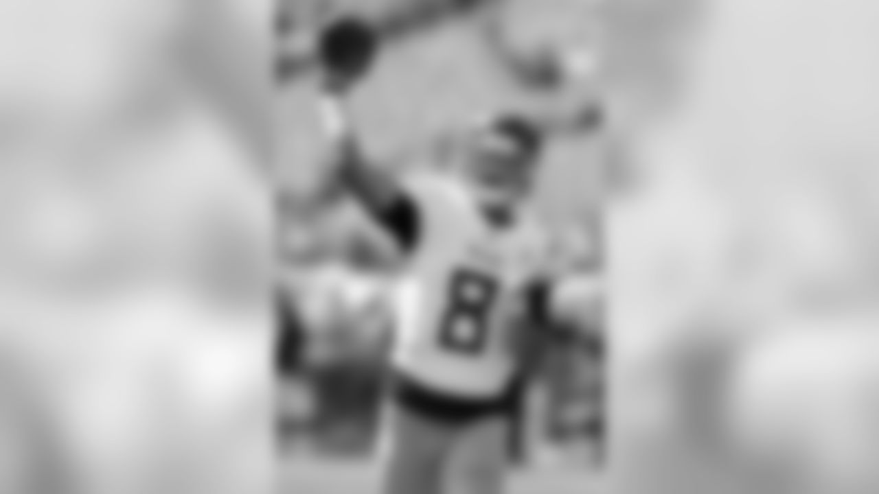 Tennessee Titans quarterback Marcus Mariota warms up before an NFL football game against the Indianapolis Colts Sunday, Sept. 15, 2019, in Nashville, Tenn. (AP Photo/James Kenney)