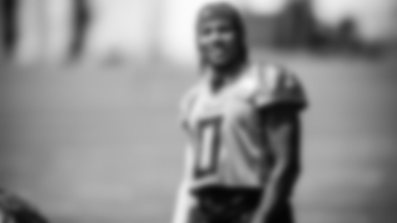 Cornerback Sean Murphy-Bunting #0 of the Tennessee Titans during practice at the Ascension Saint Thomas Sports Park on September 14, 2023 in Nashville, TN. Photo By Donald Page/Tennessee Titans