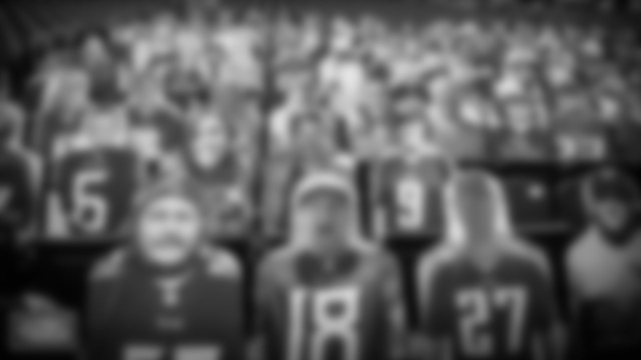 NASHVILLE, TN - SEPTEMBER 18, 2020 - Cutouts of fans in the stands at Nissan Stadium in Nashville, TN. Photo By Donald Page/Tennessee Titans