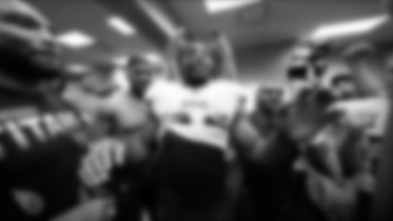 HOUSTON, TX - DECEMBER 29, 2019 - Running back Derrick Henry #22 of the Tennessee Titans in the locker room after the game between the Tennessee Titans and the Houston Texans at NRG Stadium in Houston, TX. Photo By Donald Page/Tennessee Titans