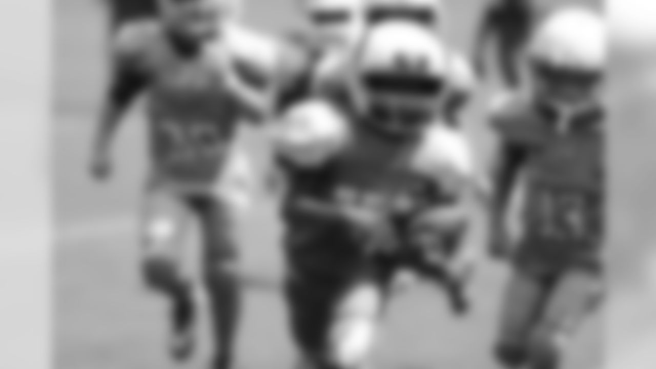 NASHVILLE, TN - AUGUST 03, 2019 - Y./'
\outh football games at Nissan Stadium in Nashville, TN. Photo By Donald Page/Tennessee Titans