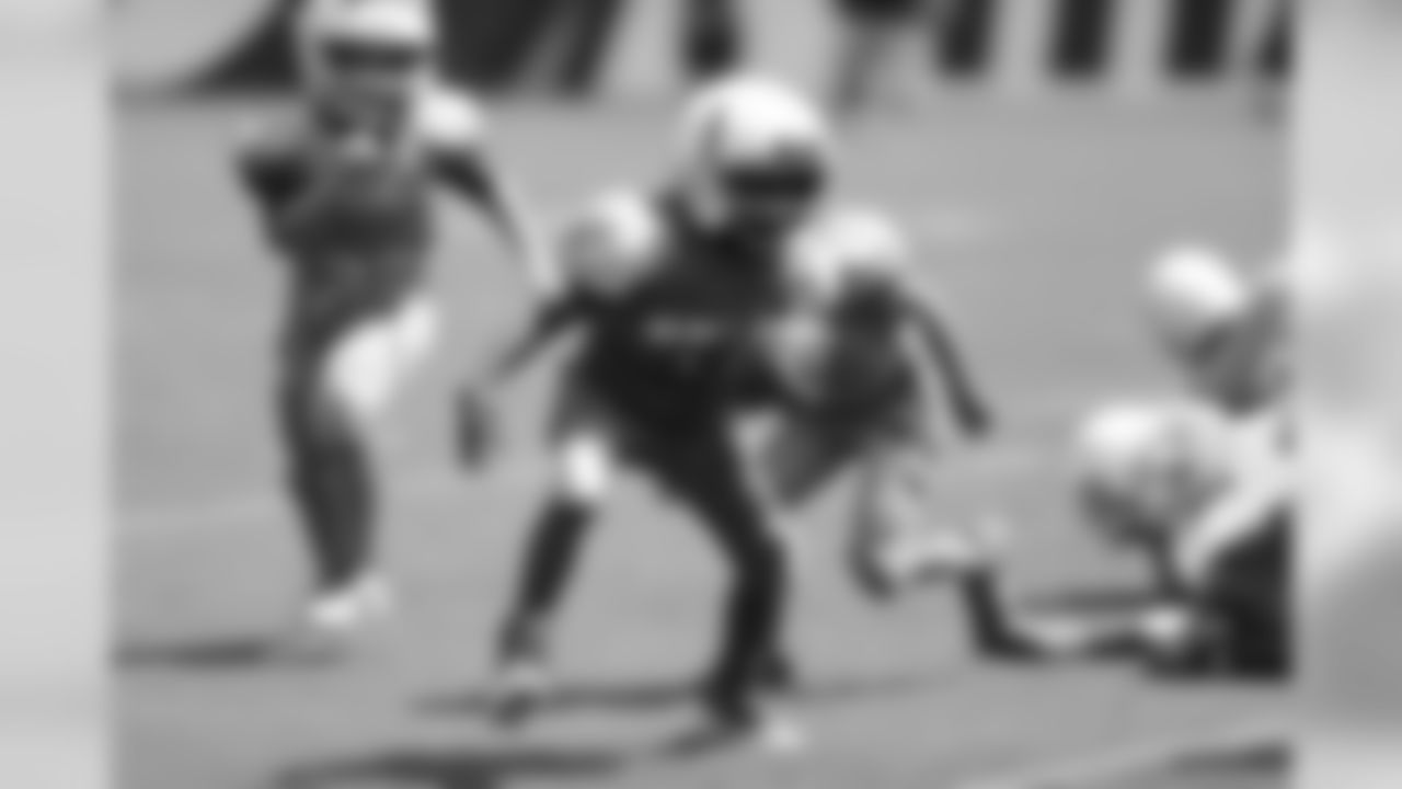 NASHVILLE, TN - AUGUST 03, 2019 - Y./'
\outh football games at Nissan Stadium in Nashville, TN. Photo By Donald Page/Tennessee Titans