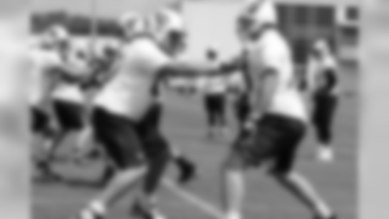 Titans players participate in an OTA (organized training activity) on Monday, June 14, 2010 at Baptist Sports Park in Nashville, Tenn.