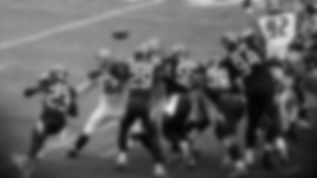 NASHVILLE, TN - OCTOBER 27, 2019 - Cornerback Tye Smith #23 of the Tennessee Titans, Defensive back Dane Cruikshank #29 of the Tennessee Titans, Linebacker Jayon Brown #55 of the Tennessee Titans, ]t98\ and Defensive lineman Austin Johnson #94 of the Tennessee Titans during the game between the Tennessee Titans and the Tampa Bay Buccaneers at Nissan Stadium in Nashville, TN. Photo By Donald Page/Tennessee Titans