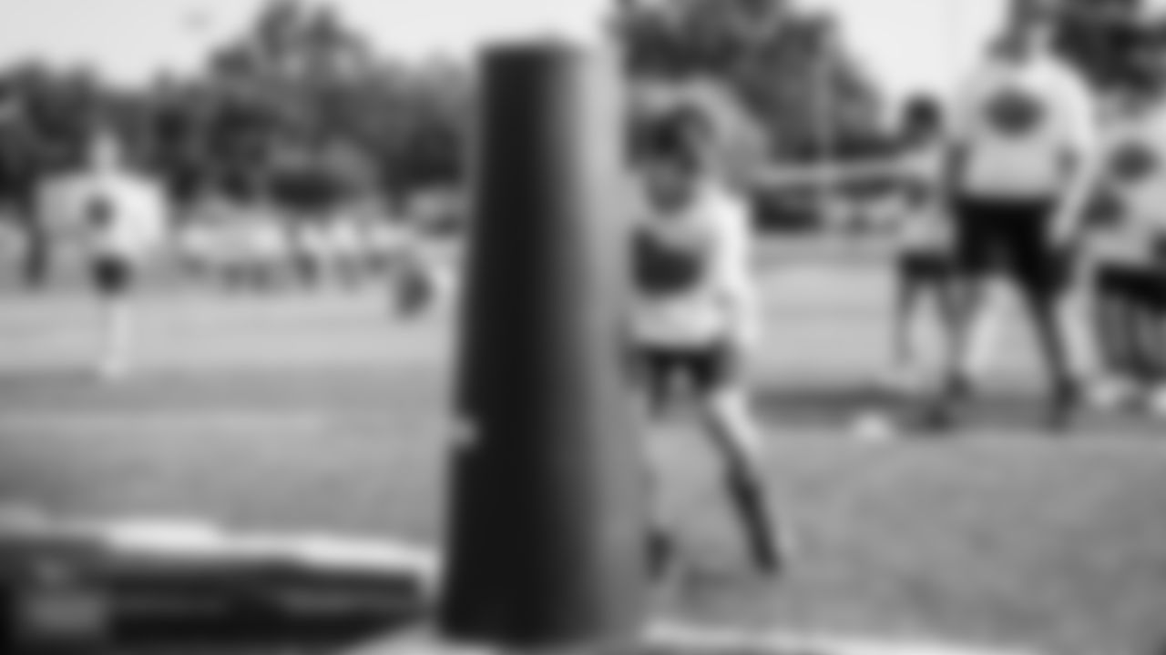 Youth camp at Austin Peay State University in Clarksville, TN on 5/26/2023. Photo By Joy Kimbrough /Tennessee Titans