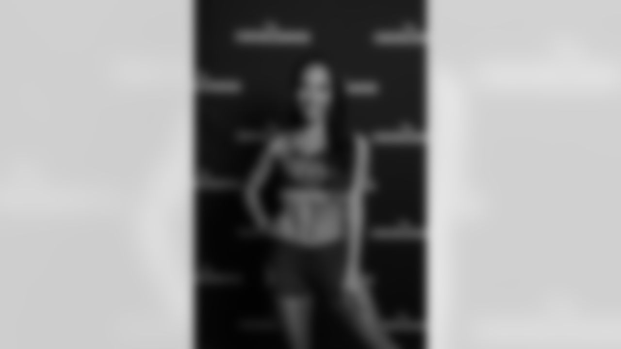 Taylor Journigan cheerleading tryout headshot on March 27, 2023 in Nashville, TN. Photo By Kaitlyn Hungerford/Tennessee Titans