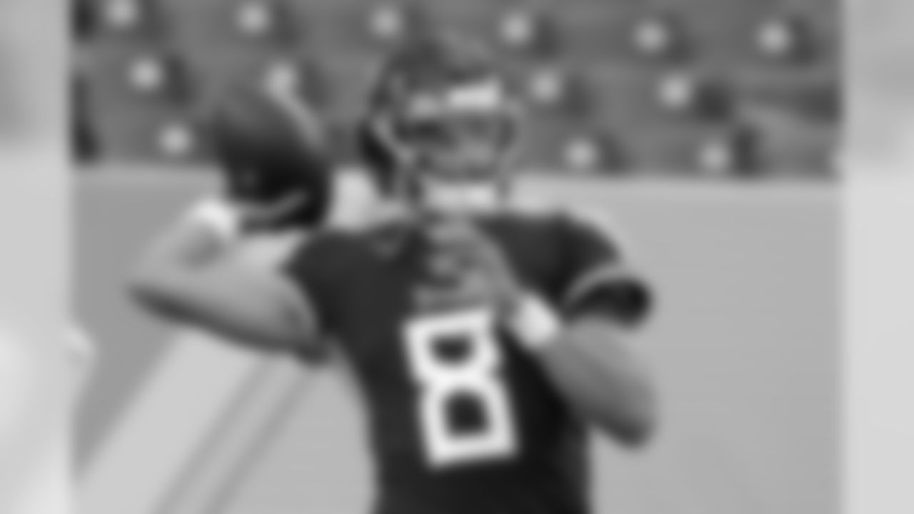 Tennessee Titans quarterback Marcus Mariota warms up before a preseason NFL football game between the Titans and the Minnesota Vikings Thursday, Aug. 30, 2018, in Nashville, Tenn. (AP Photo/Mark Zaleski)