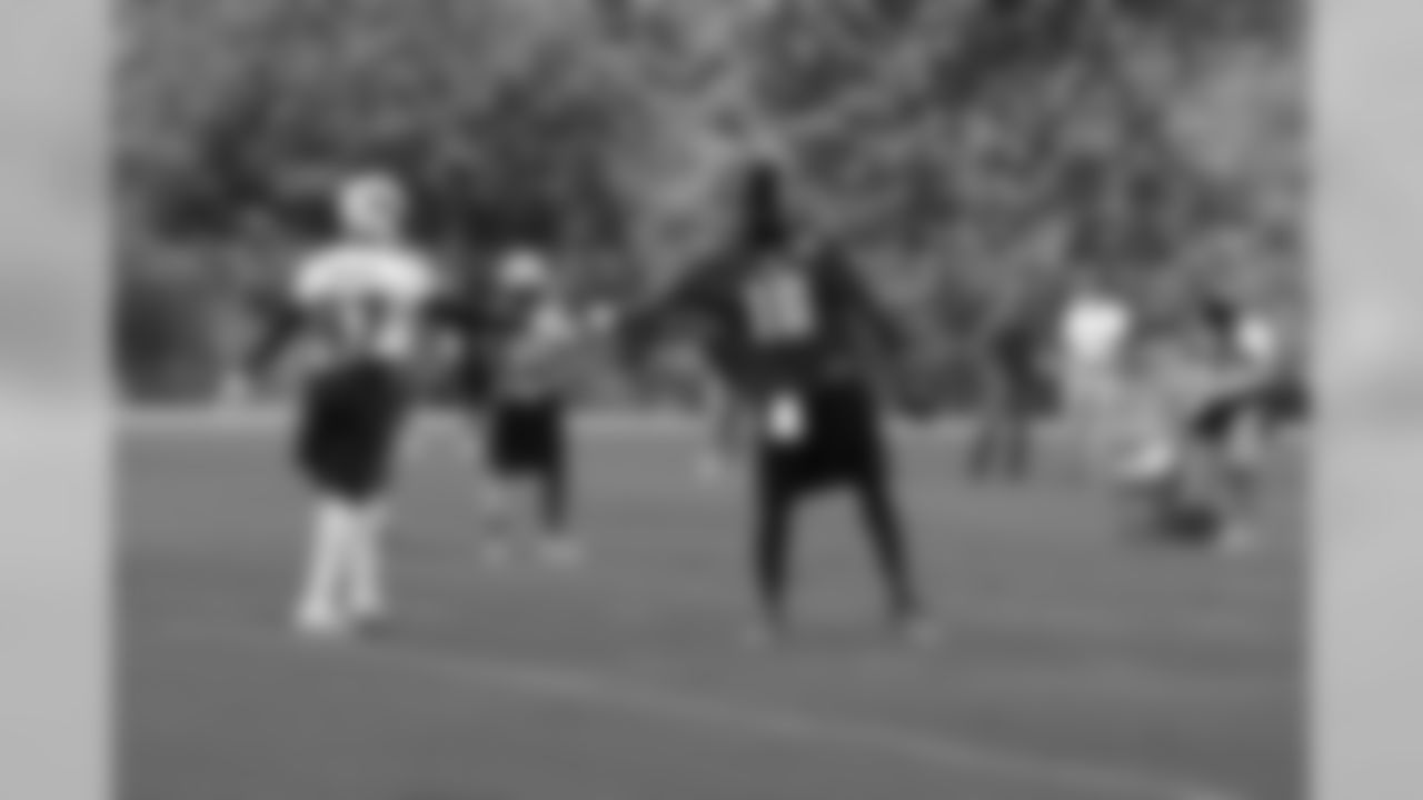 Titans players participate in an OTA (organized training activity) on Monday, June 14, 2010 at Baptist Sports Park in Nashville, Tenn.