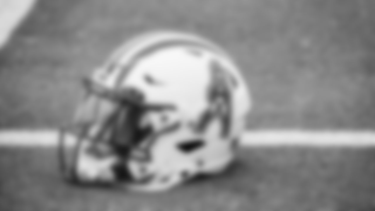 Oilers Helmet during practice at the Ascension Saint Thomas Sports Park on October 11, 2023 in Nashville, TN. Photo By Donald Page/Tennessee Titans