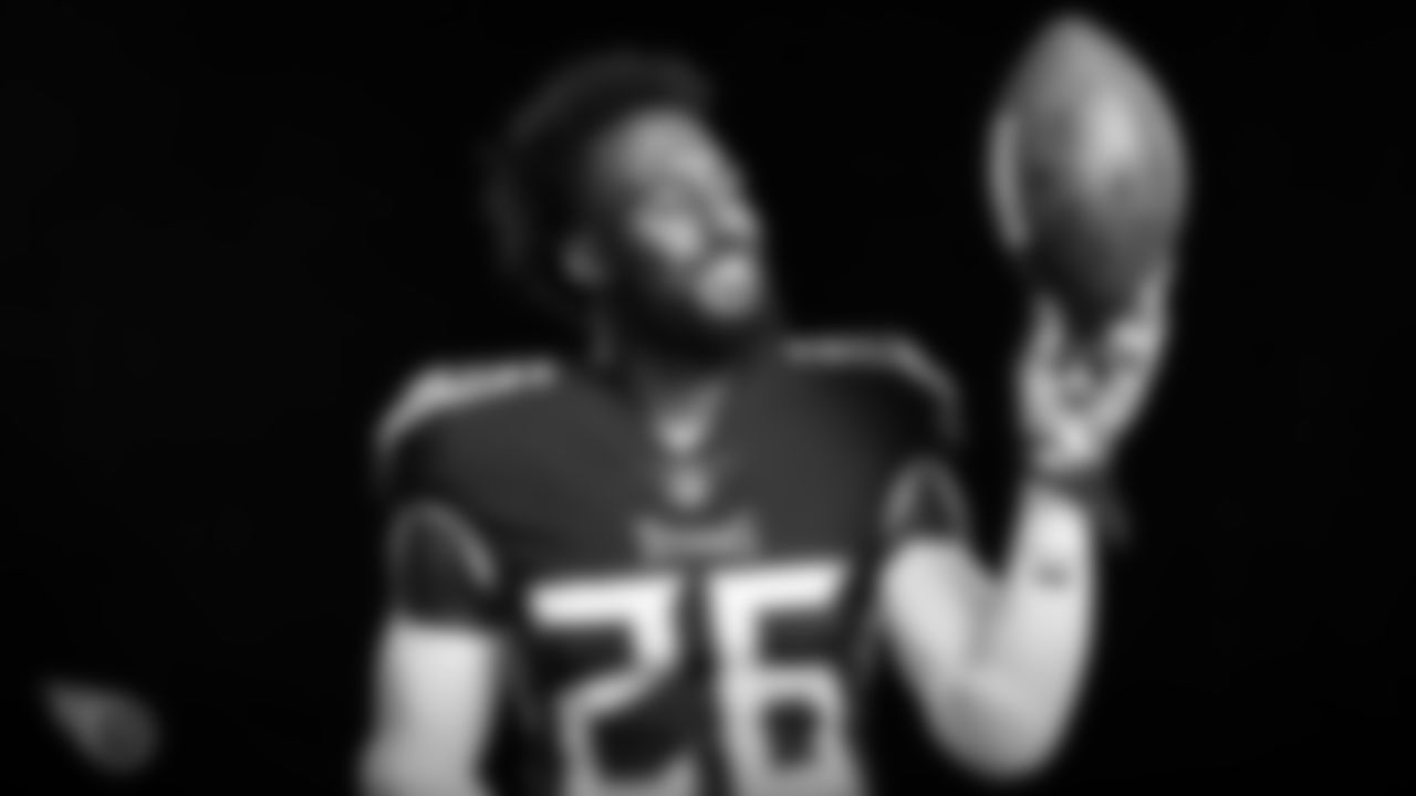 NASHVILLE, TN - JUNE 10, 2019 - Logan Ryan #26 of Tennessee Titans portrait during Media Day at Saint Thomas Sports Park in Nashville, TN. Photo By Donald Page/Tennessee Titans