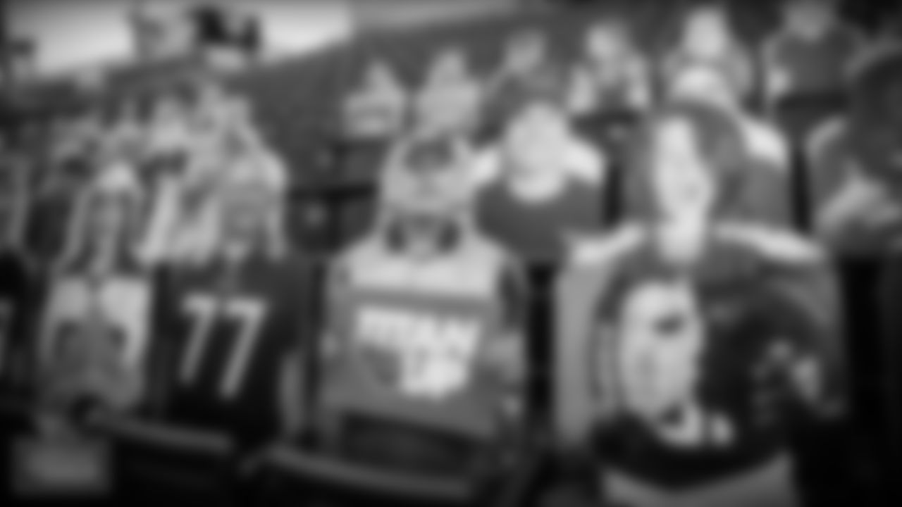 NASHVILLE, TN - SEPTEMBER 18, 2020 - Cutouts of fans in the stands at Nissan Stadium in Nashville, TN. Photo By Donald Page/Tennessee Titans