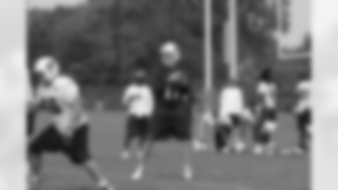 Titans players take part in day 11 of the team's 2010 training camp on Wednesday, Aug. 11, 2010 at Baptist Sports Park in Nashville Tenn.