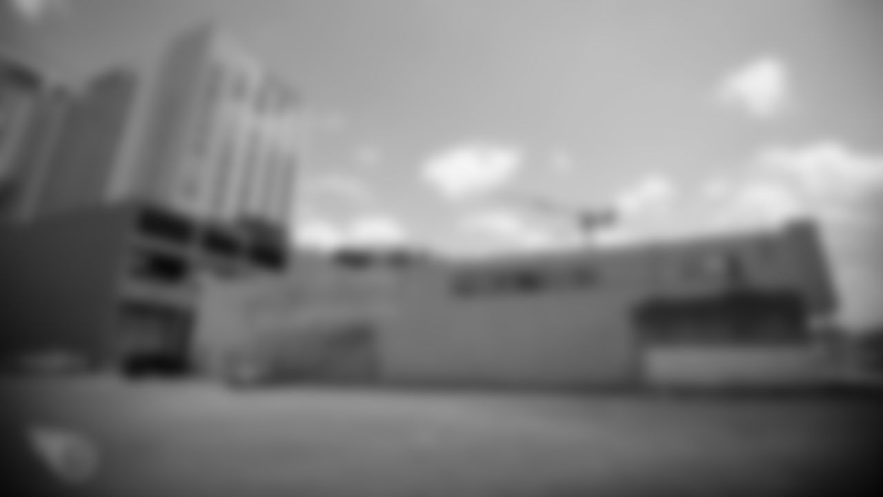 NASHVILLE, TN - JULY 16, 2020 - Blank wall set to be the site of a Titans-themed mural in Nashville, TN. Photo By Donald Page/Tennessee Titans