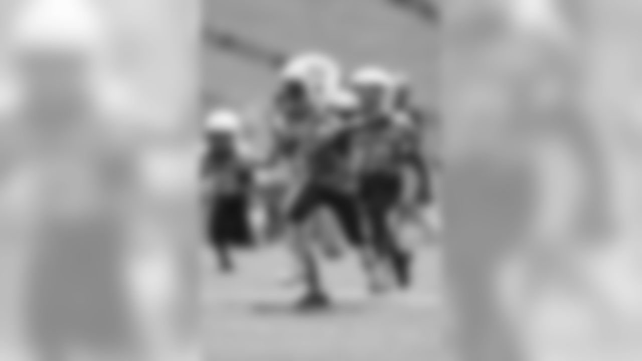 NASHVILLE, TN - AUGUST 03, 2019 - Y./'
\outh football games at Nissan Stadium in Nashville, TN. Photo By Donald Page/Tennessee Titans