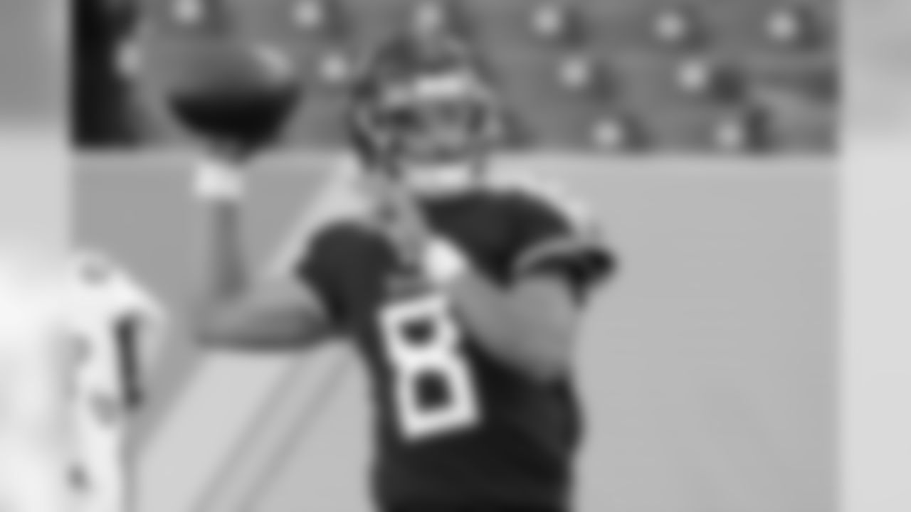 Tennessee Titans quarterback Marcus Mariota warms up before a preseason NFL football game between the Titans and the Minnesota Vikings Thursday, Aug. 30, 2018, in Nashville, Tenn. (AP Photo/Mark Zaleski)
