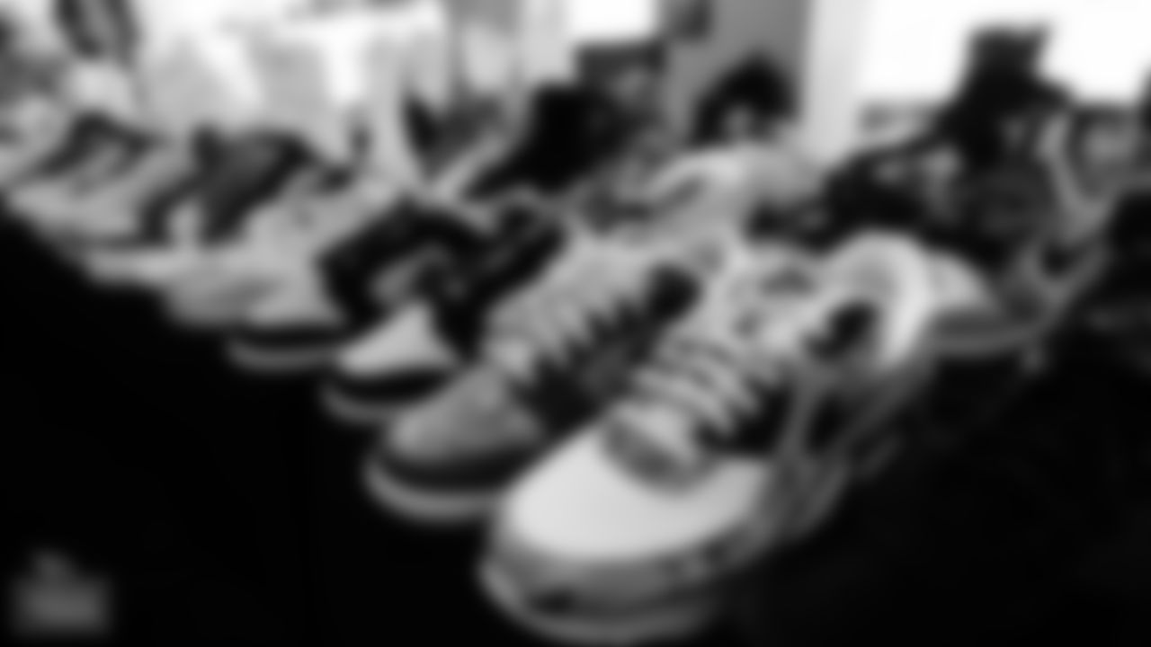 Sneakerfest in the East Club at Nissan Stadium on April 1, 2023 in Nashville, TN. Photo By Cameron Faulkner/Tennessee Titans