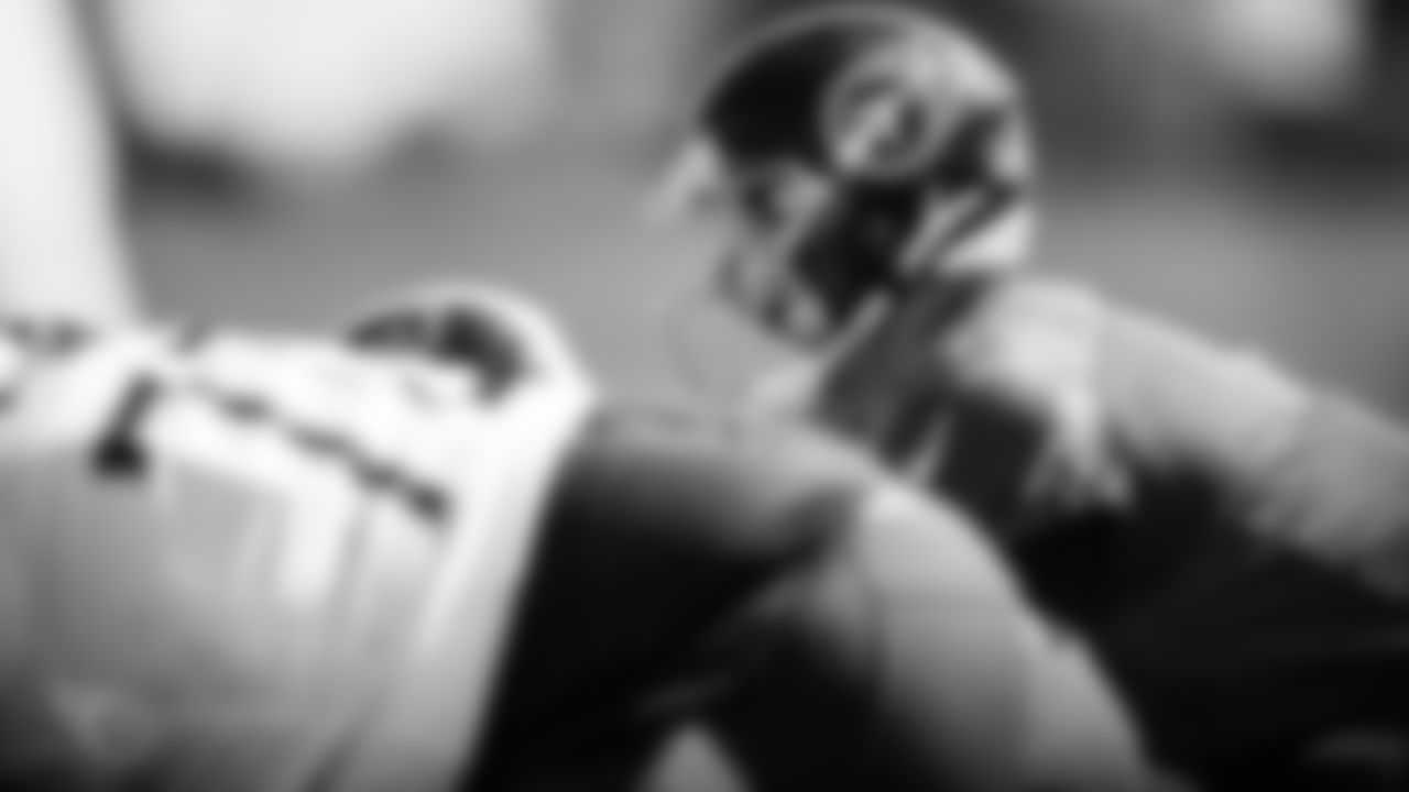 NASHVILLE, TN - AUGUST 24, 2020 - Quarterback Logan Woodside #5 of the Tennessee Titans during practice at Saint Thomas Sports Park in Nashville, TN. Photo By Donald Page/Tennessee Titans
