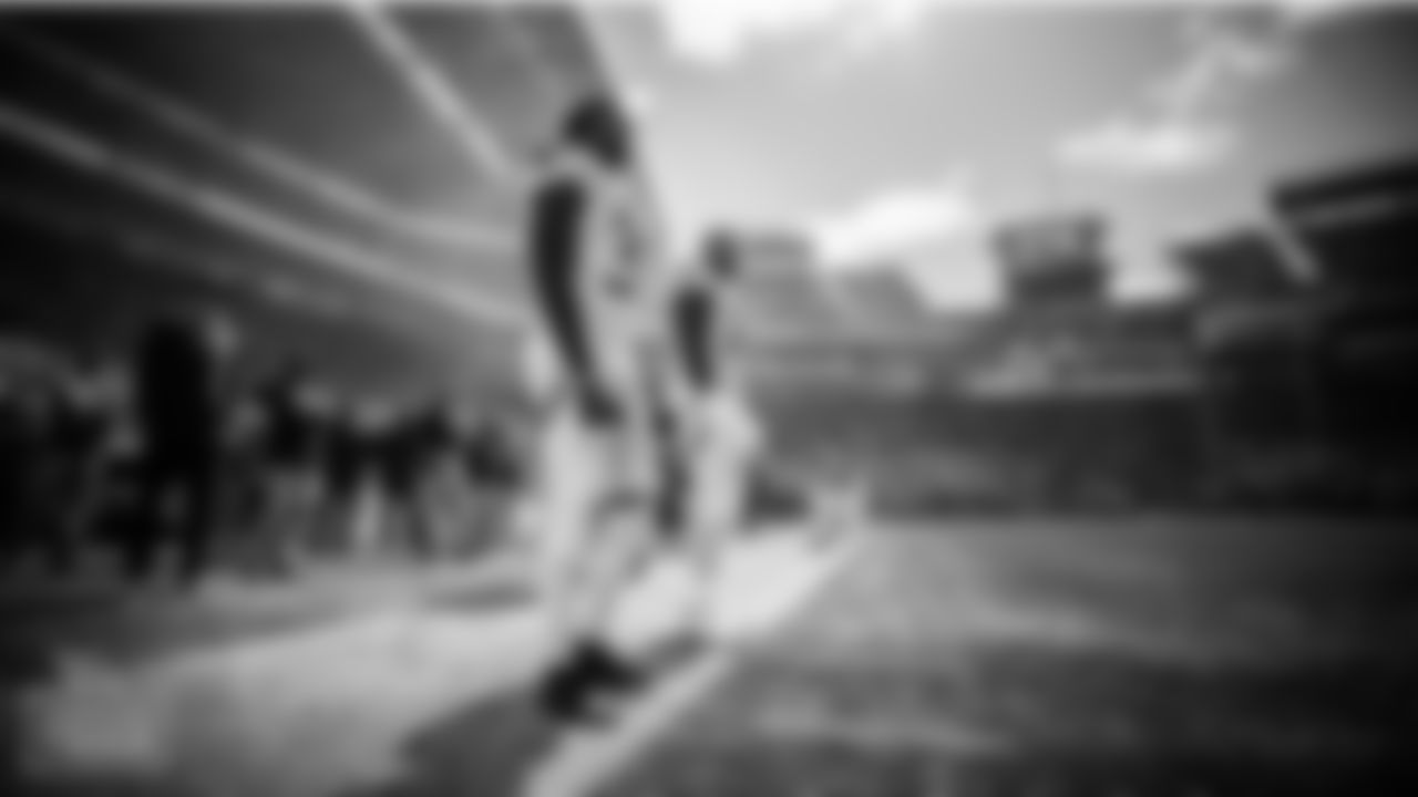 Safety Kevin Byard #31 of the Tennessee Titans and Guard Rodger Saffold III #76 of the Tennessee Titans before the away game between the Tennessee Titans and the Seattle Seahawks at Lumen Stadium on September 19, 2021 in Seattle, WA. Photo By Donald Page/Tennessee Titans