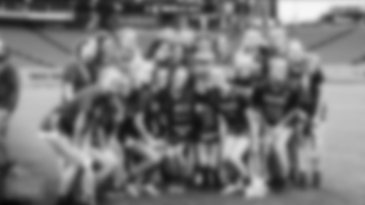 Girls Flag Football Tournament at Nissan Stadium on May 07, 2022 in Nashville, TN. Photo By Kaitlyn Hungerford/Tennessee Titans